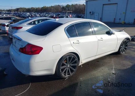 2012 Infiniti G37 Journey z USA, uszkodzony, nr VIN JN1CV6AP6CM934130